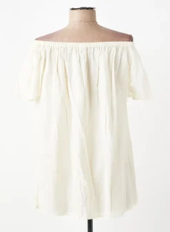 Tunique Manches Courtes Rhum Raisin Beige