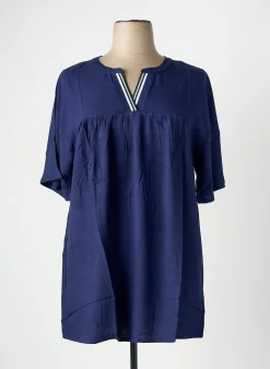 Tunique Manches Courtes Sheego Bleu