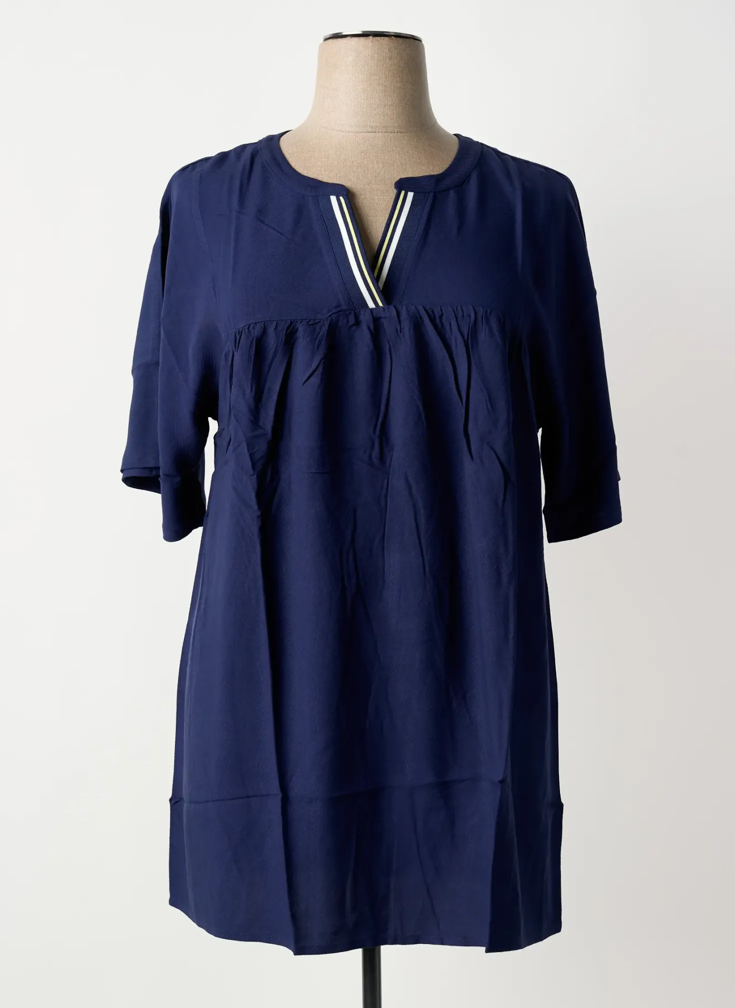 Tunique Manches Courtes Sheego Bleu