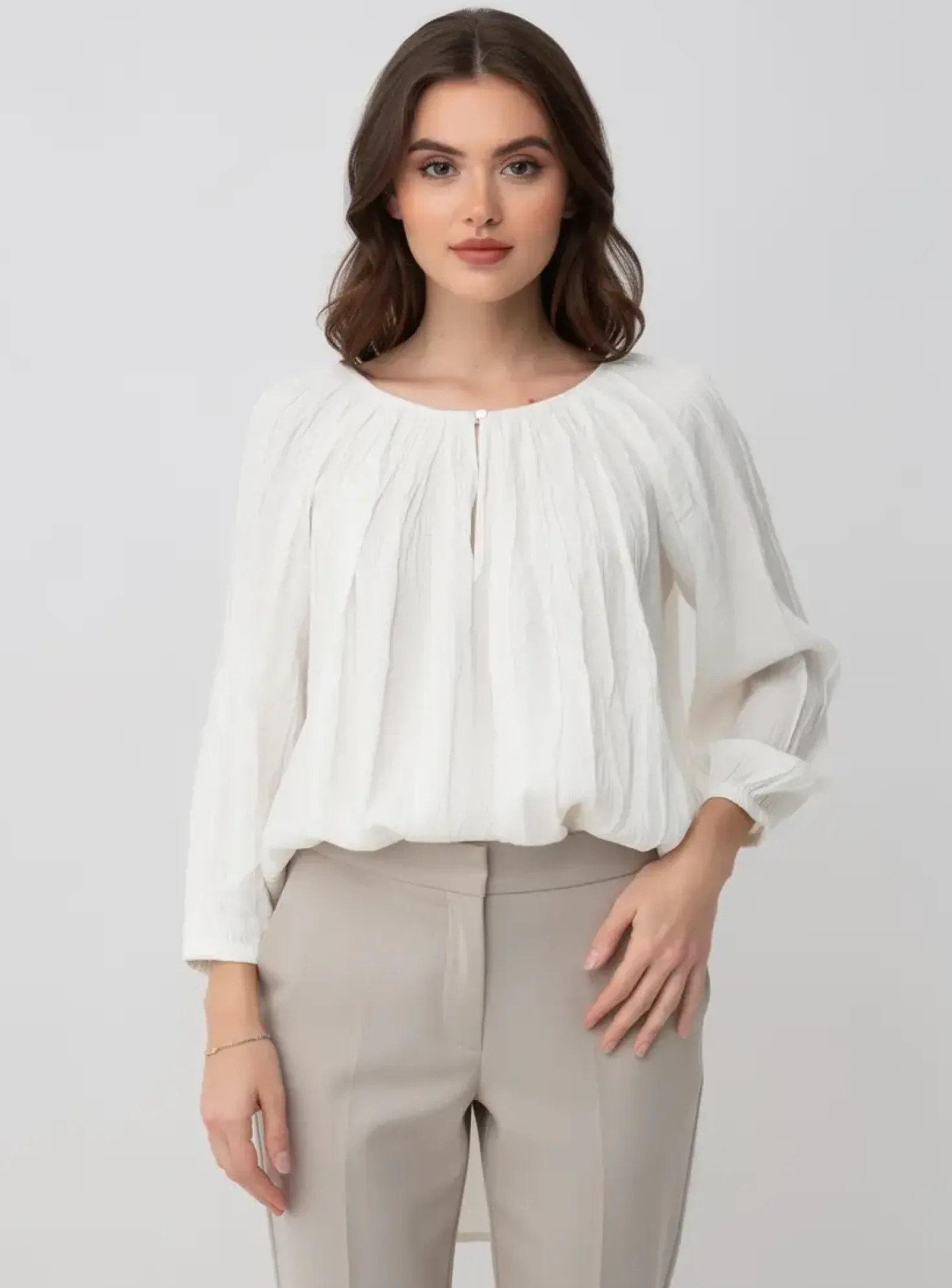 Tunique Manches Longues Billabong Blanc