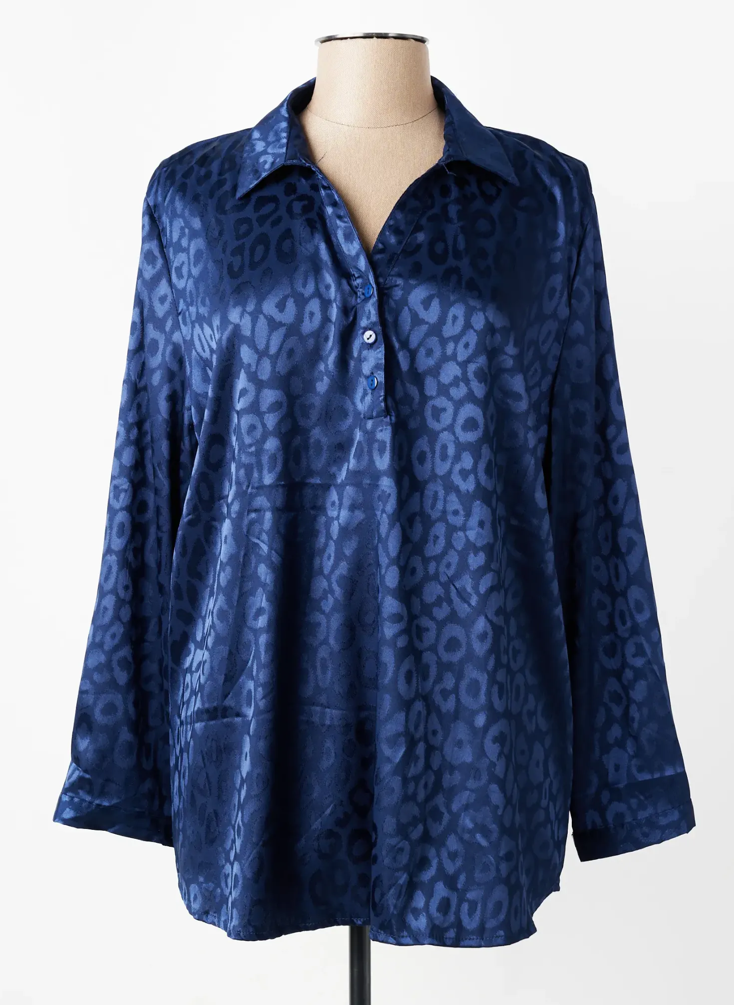 Tunique Manches Longues Christy Bleu