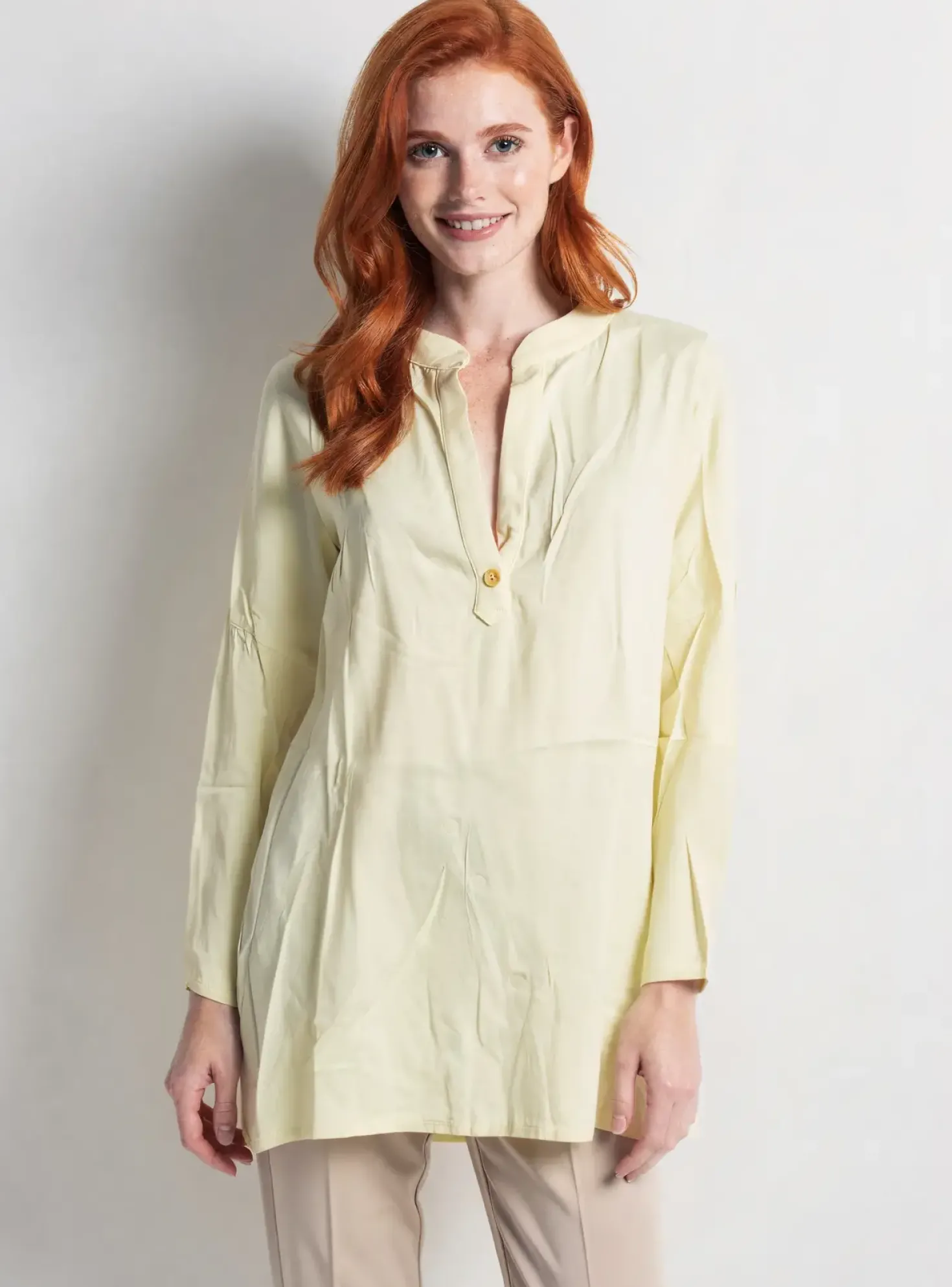 Tunique Manches Longues Couturist Jaune