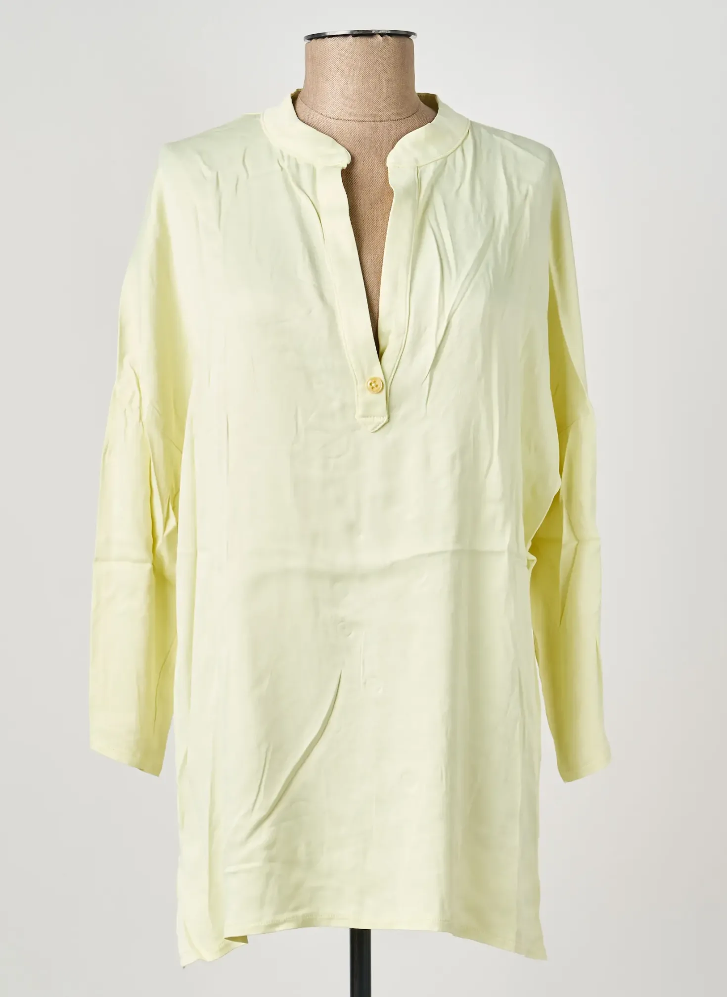 Tunique Manches Longues Couturist Jaune