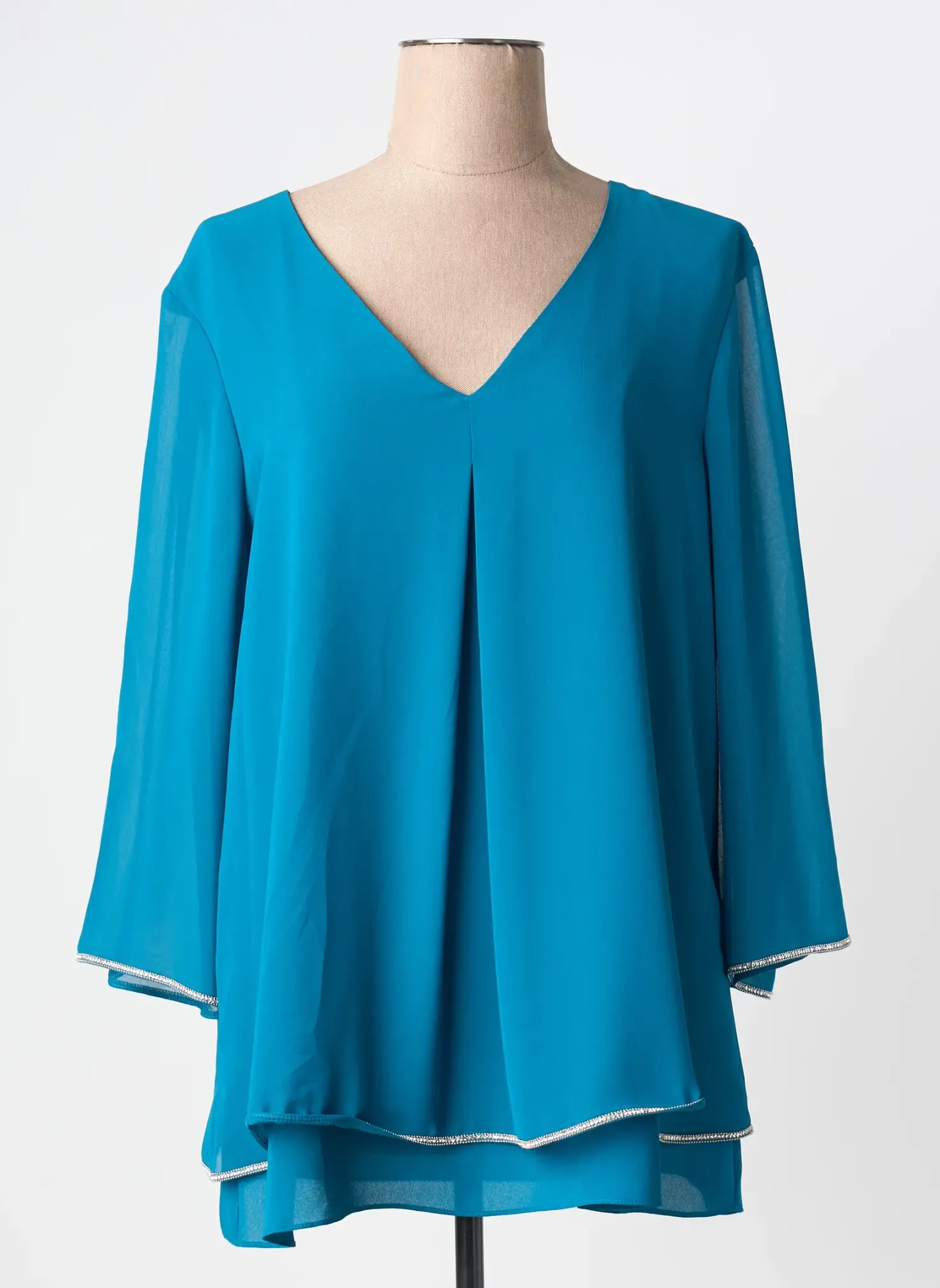 Tunique Manches Longues Joseph Ribkoff Bleu