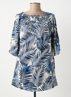 Tunique Manches Longues Molly Bracken Bleu