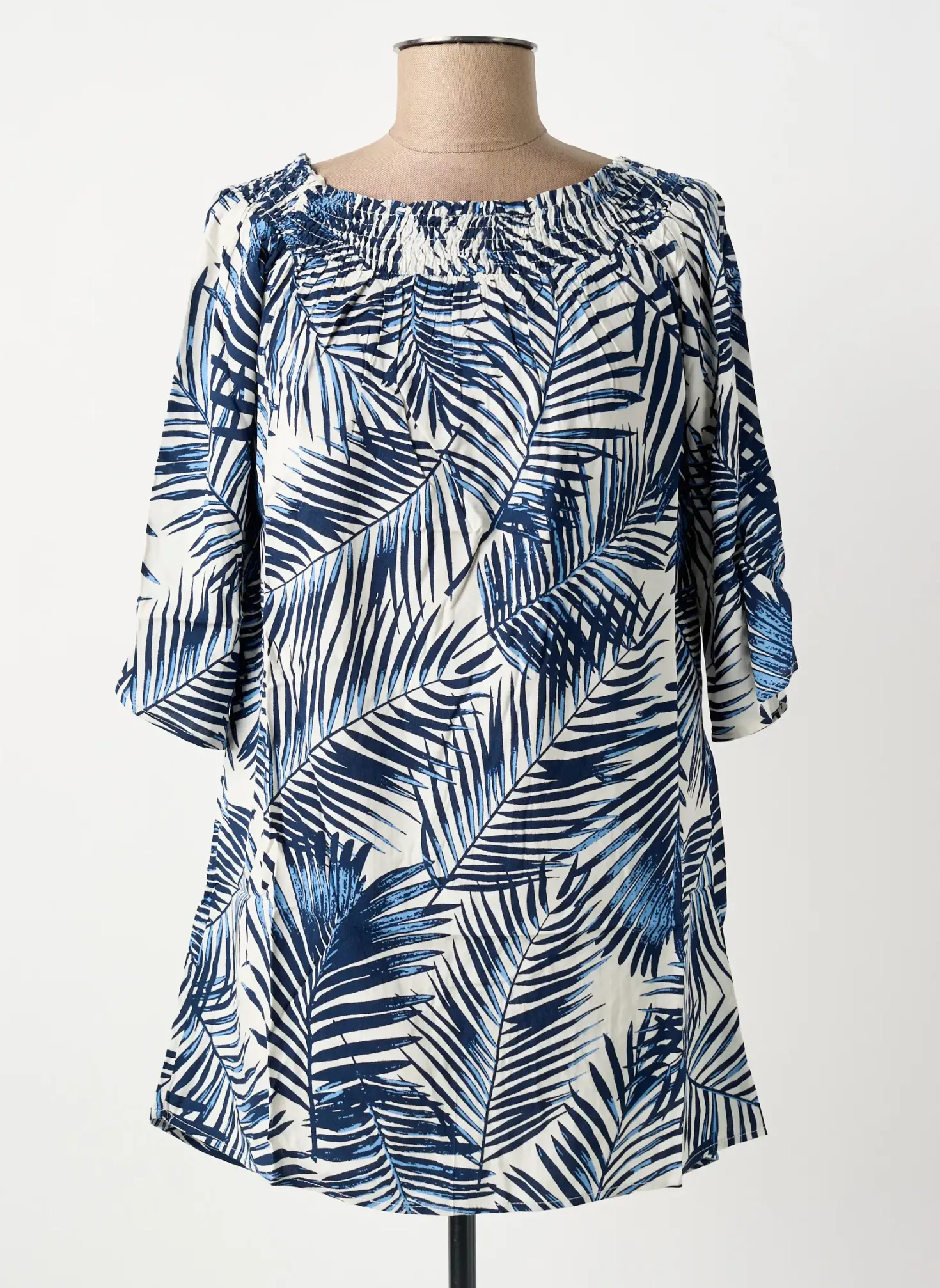 Tunique Manches Longues Molly Bracken Bleu