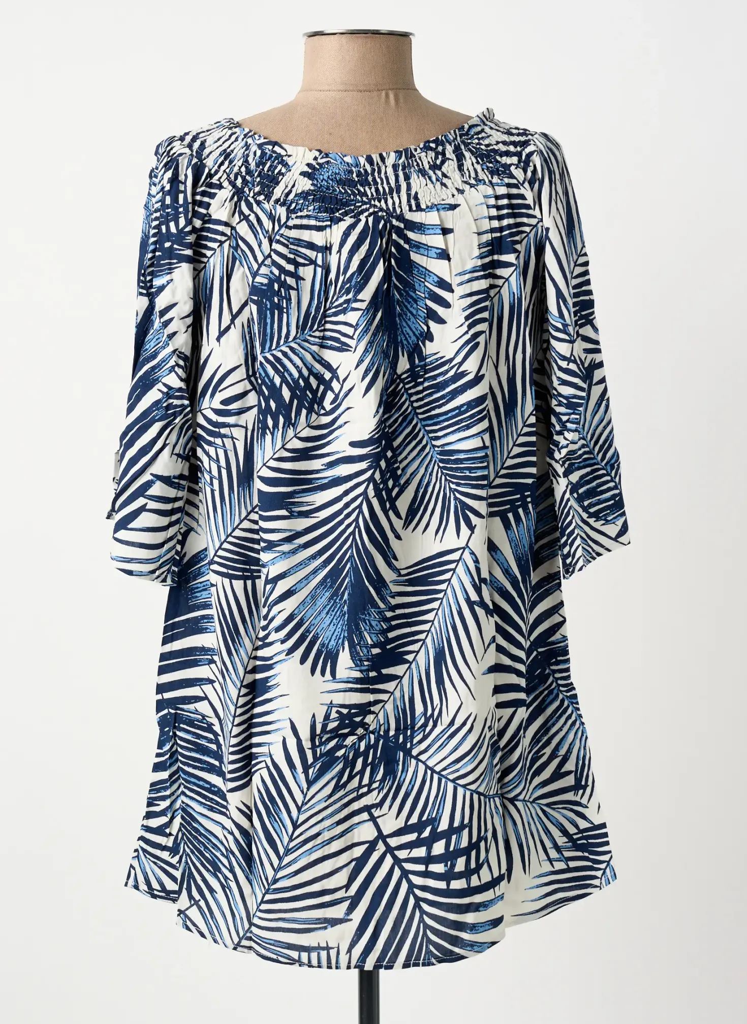 Tunique Manches Longues Molly Bracken Bleu