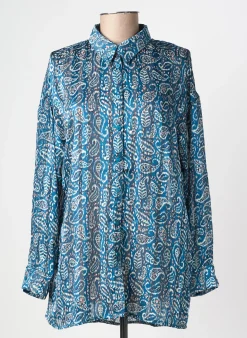 Tunique Manches Longues Molly Bracken Bleu