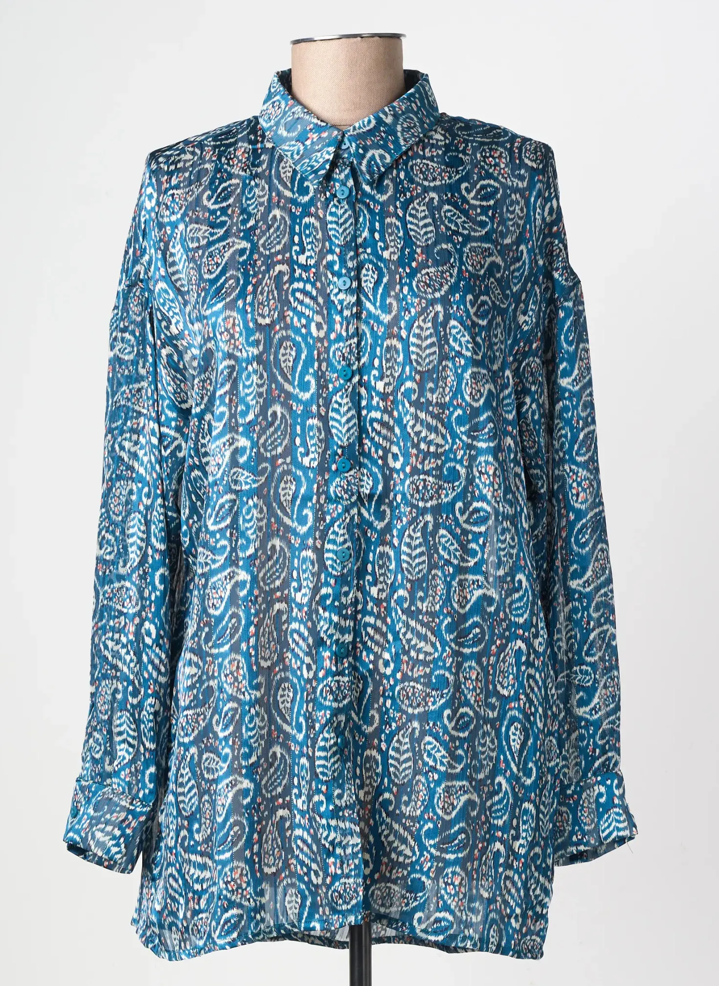 Tunique Manches Longues Molly Bracken Bleu