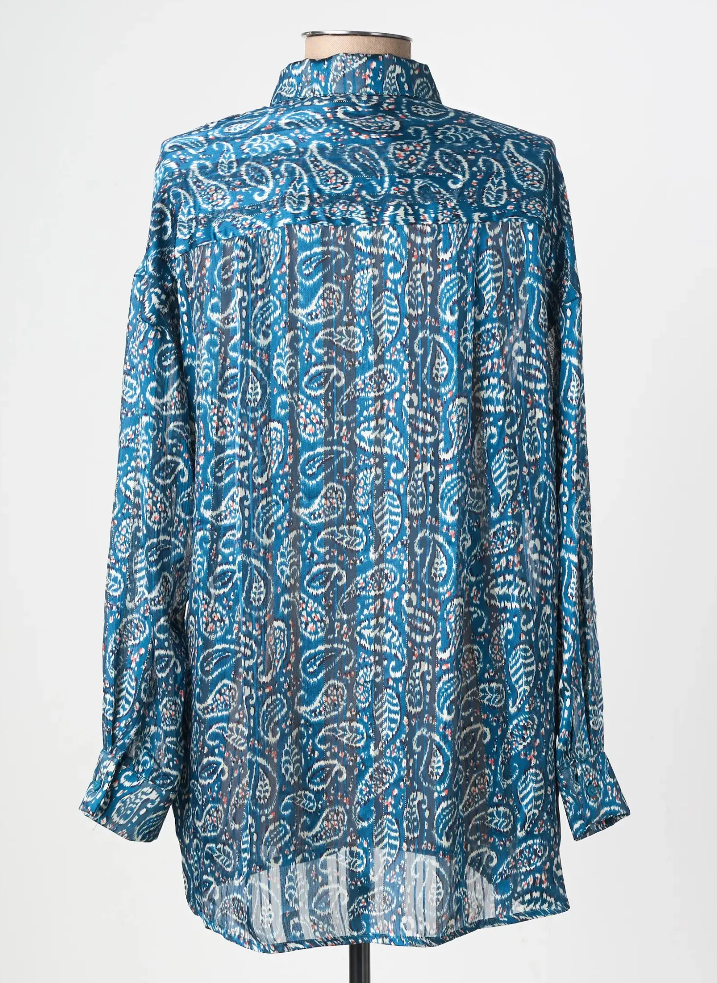 Tunique Manches Longues Molly Bracken Bleu