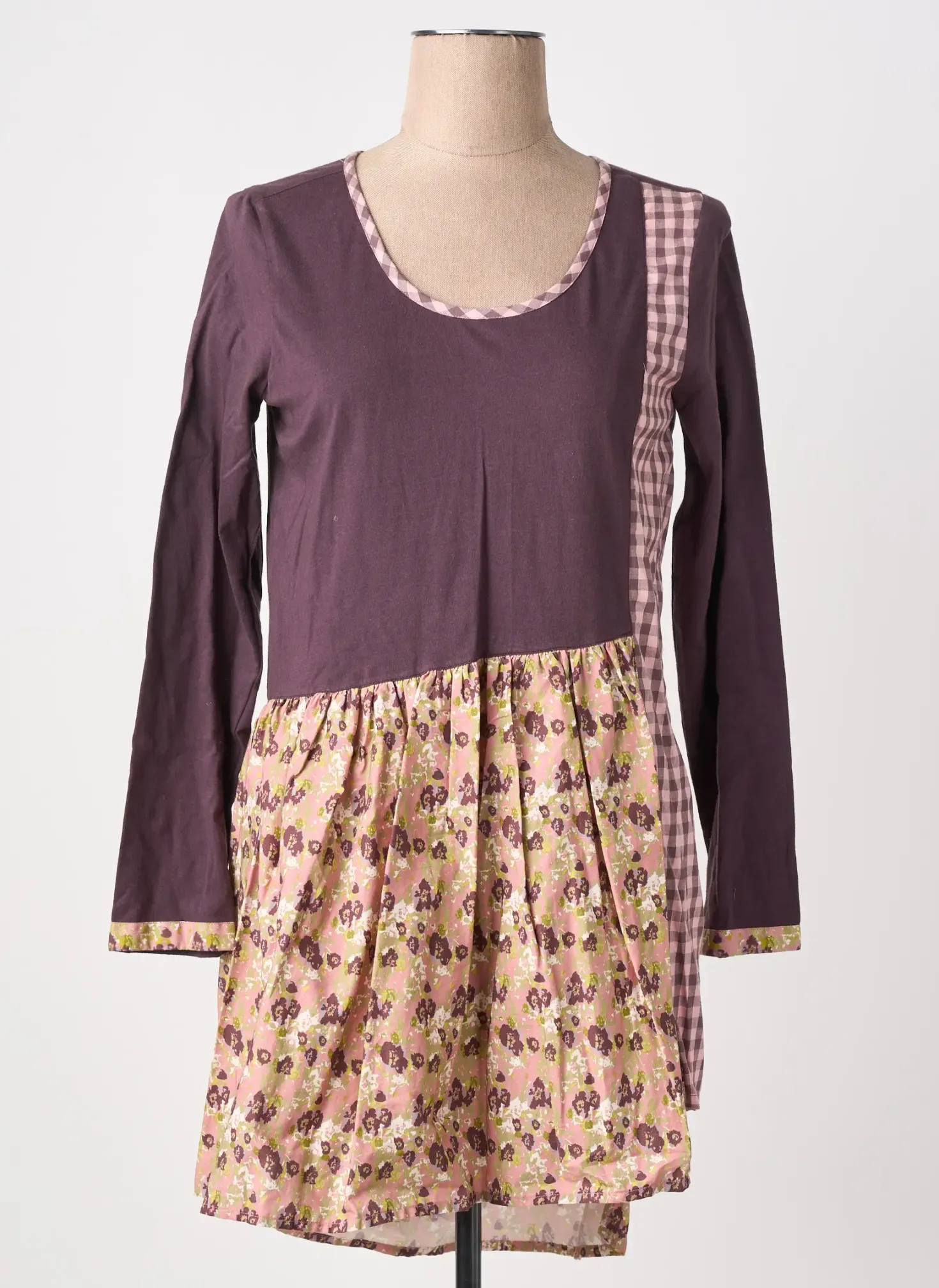 Tunique Manches Longues Rhum Raisin Violet