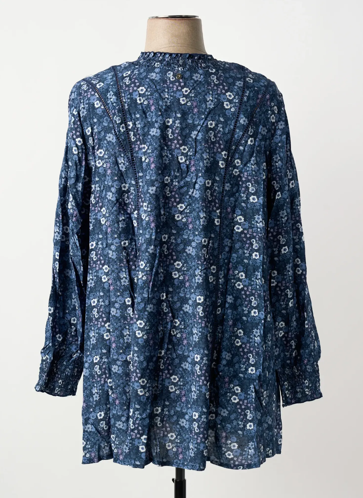 Tunique Manches Longues Sheego Bleu