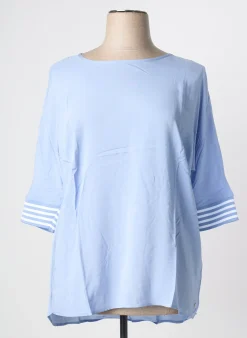 Tunique Manches Longues Sheego Bleu