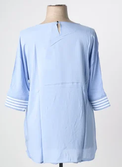 Tunique Manches Longues Sheego Bleu