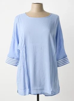 Tunique Manches Longues Sheego Bleu