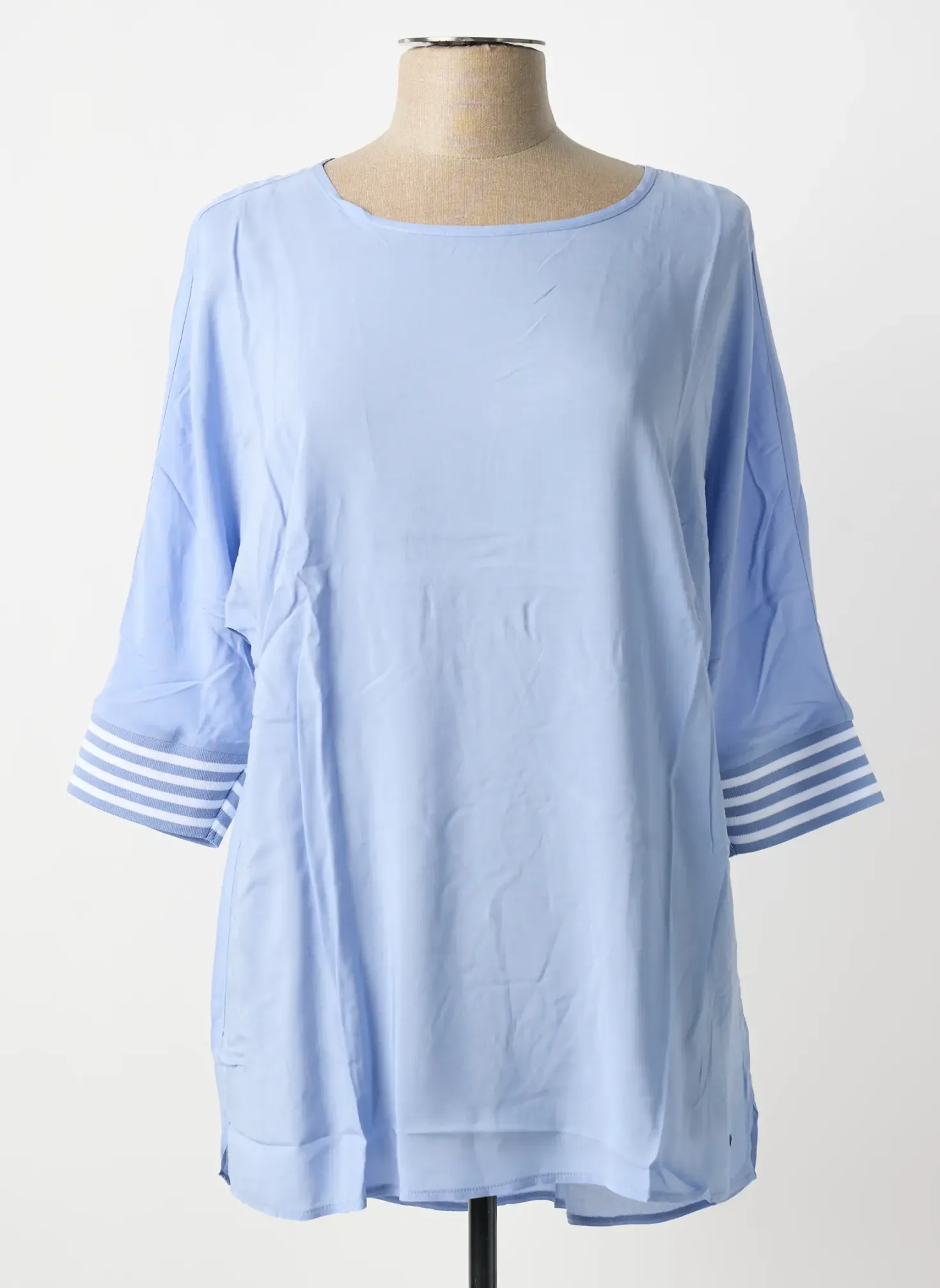 Tunique Manches Longues Sheego Bleu