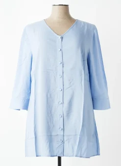 Tunique Manches Longues Sheego Bleu