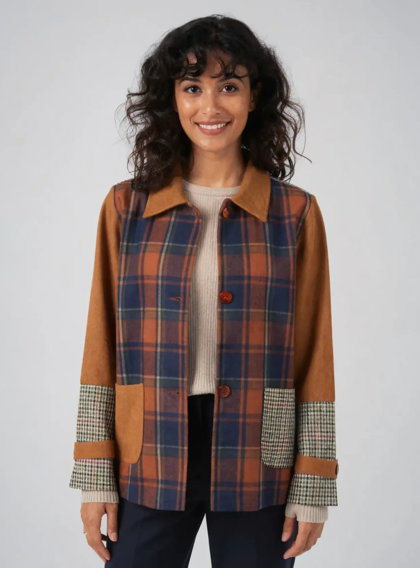 Veste Casual Agathe & Louise Marron