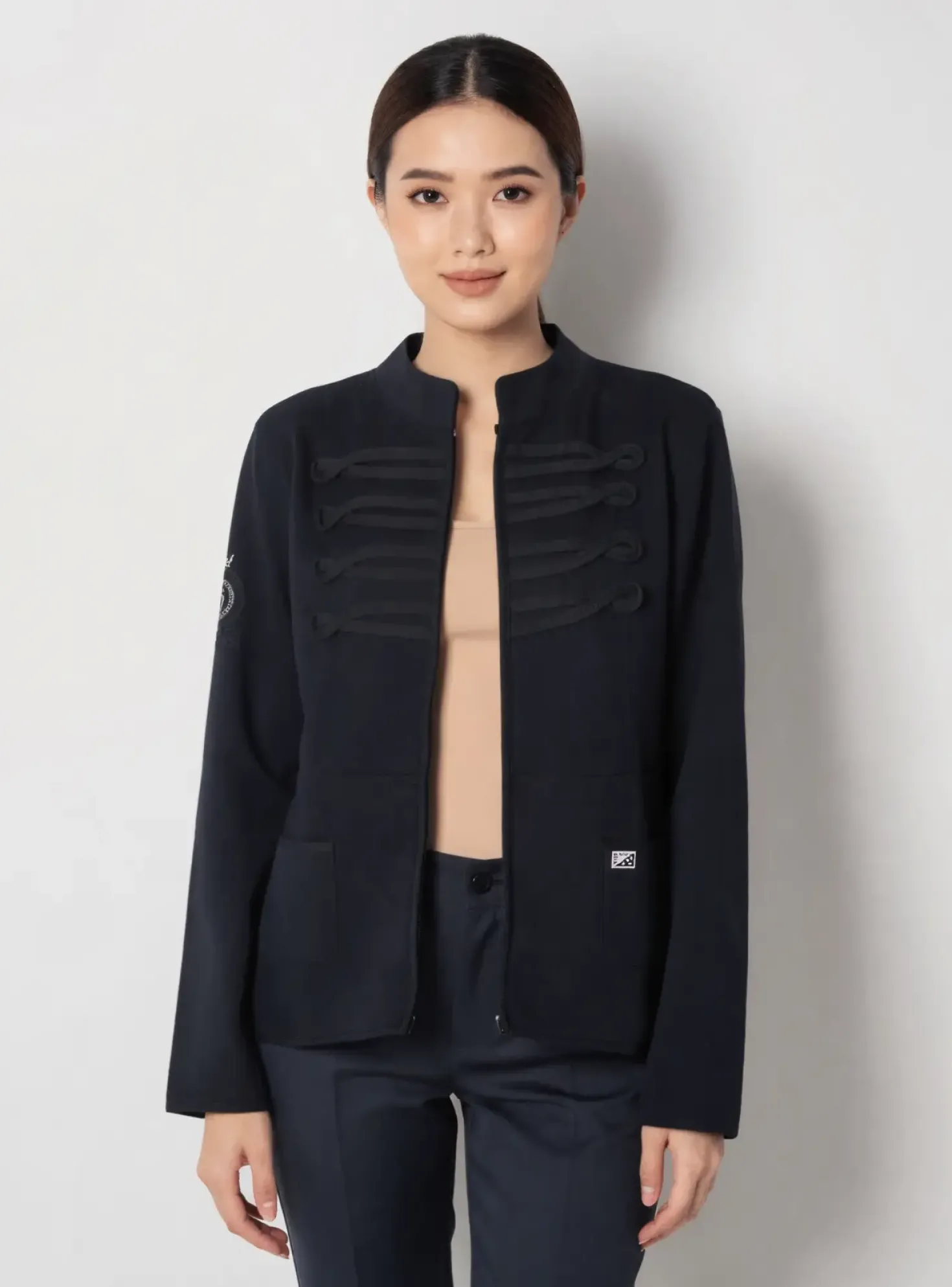 Veste Casual Black Wellis Noir