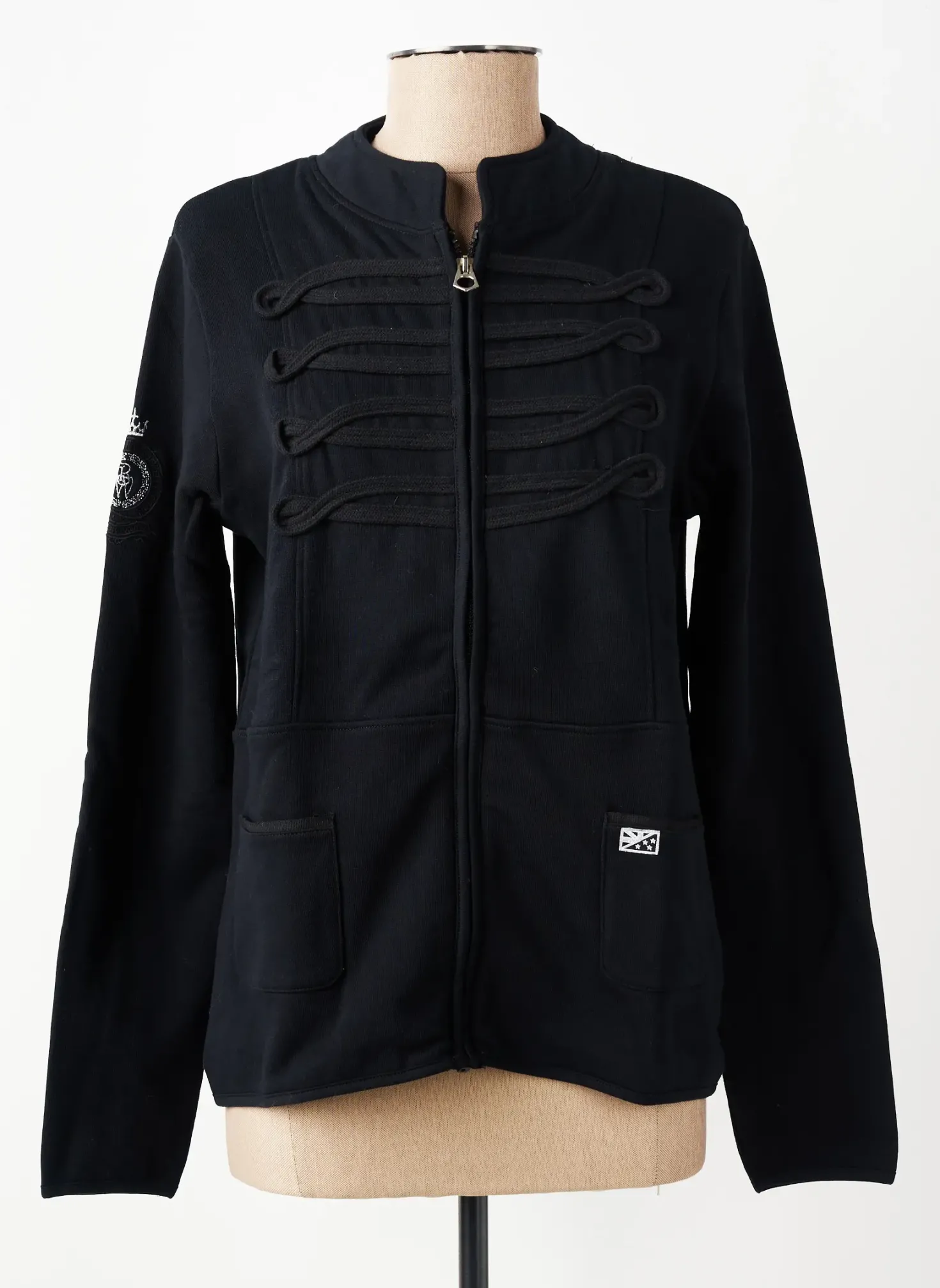 Veste Casual Black Wellis Noir