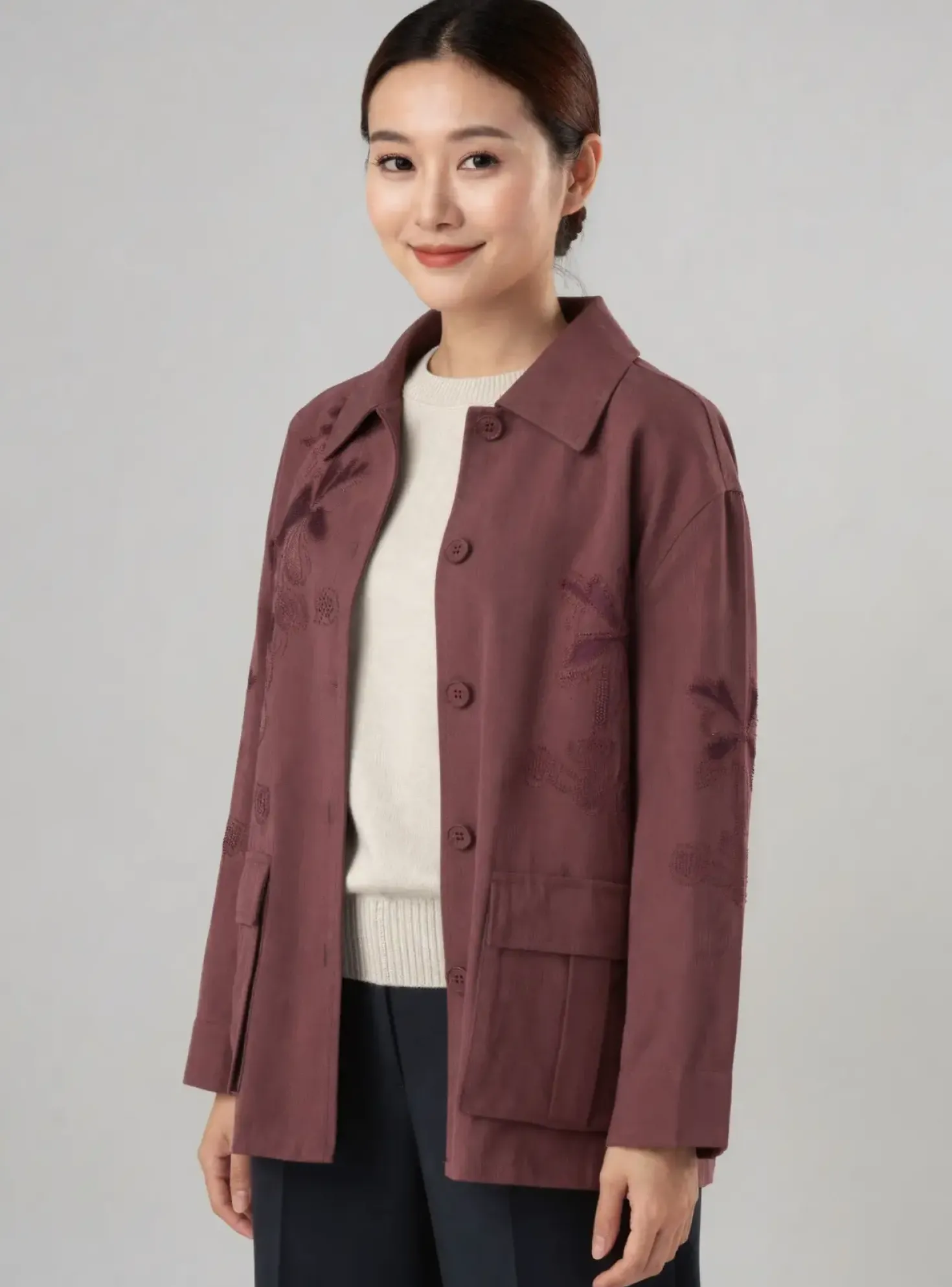 Veste Casual Civico 1 Violet