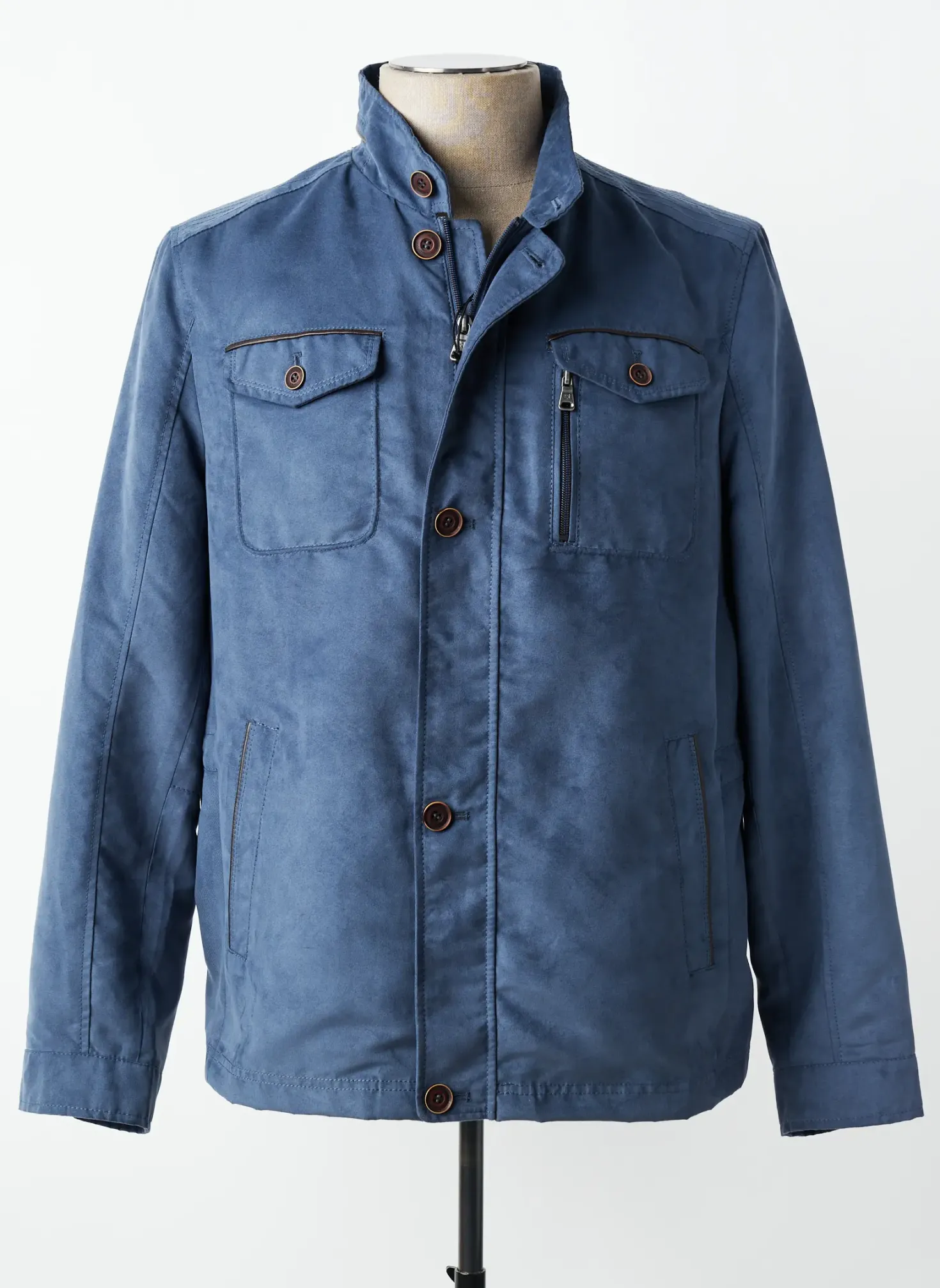 Veste Casual Cofox Bleu