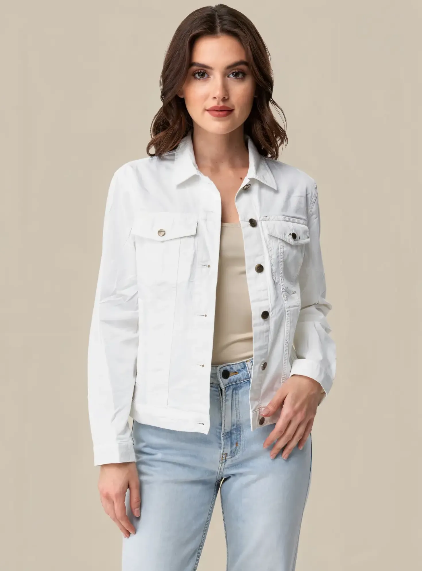 Veste Casual Couturist Blanc