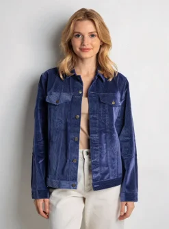 Veste Casual Couturist Bleu