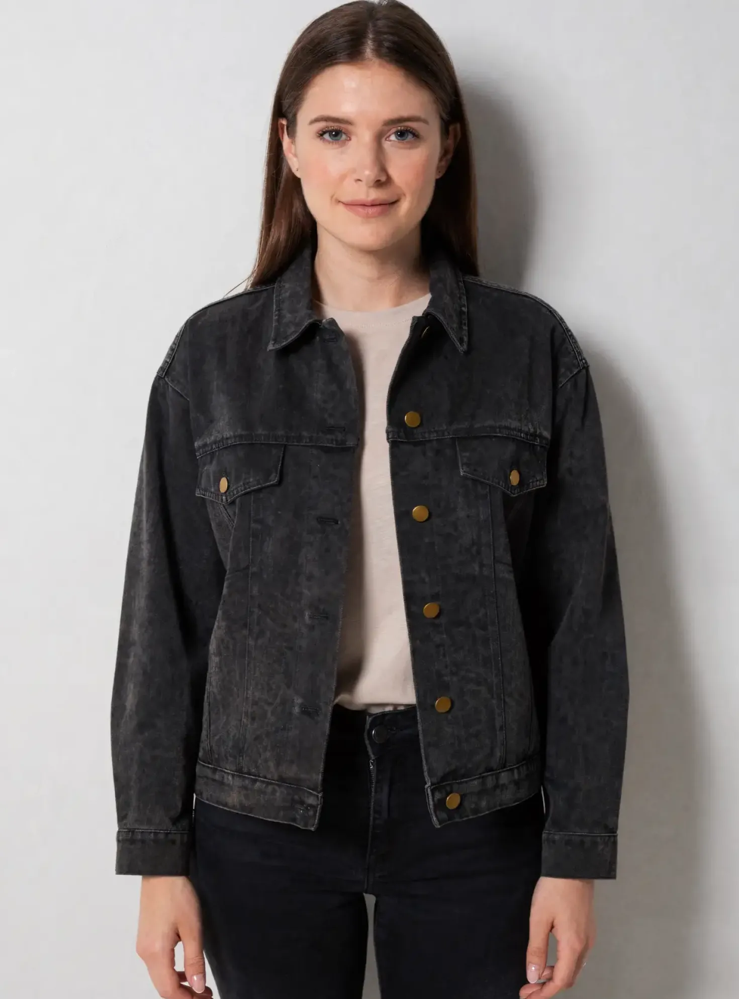 Veste Casual Daphnea Gris