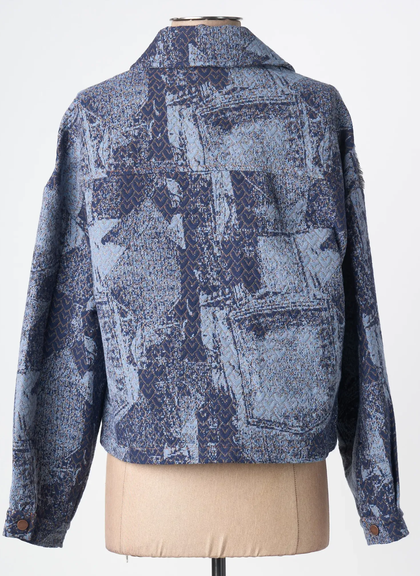 Veste Casual Eva Kayan Bleu