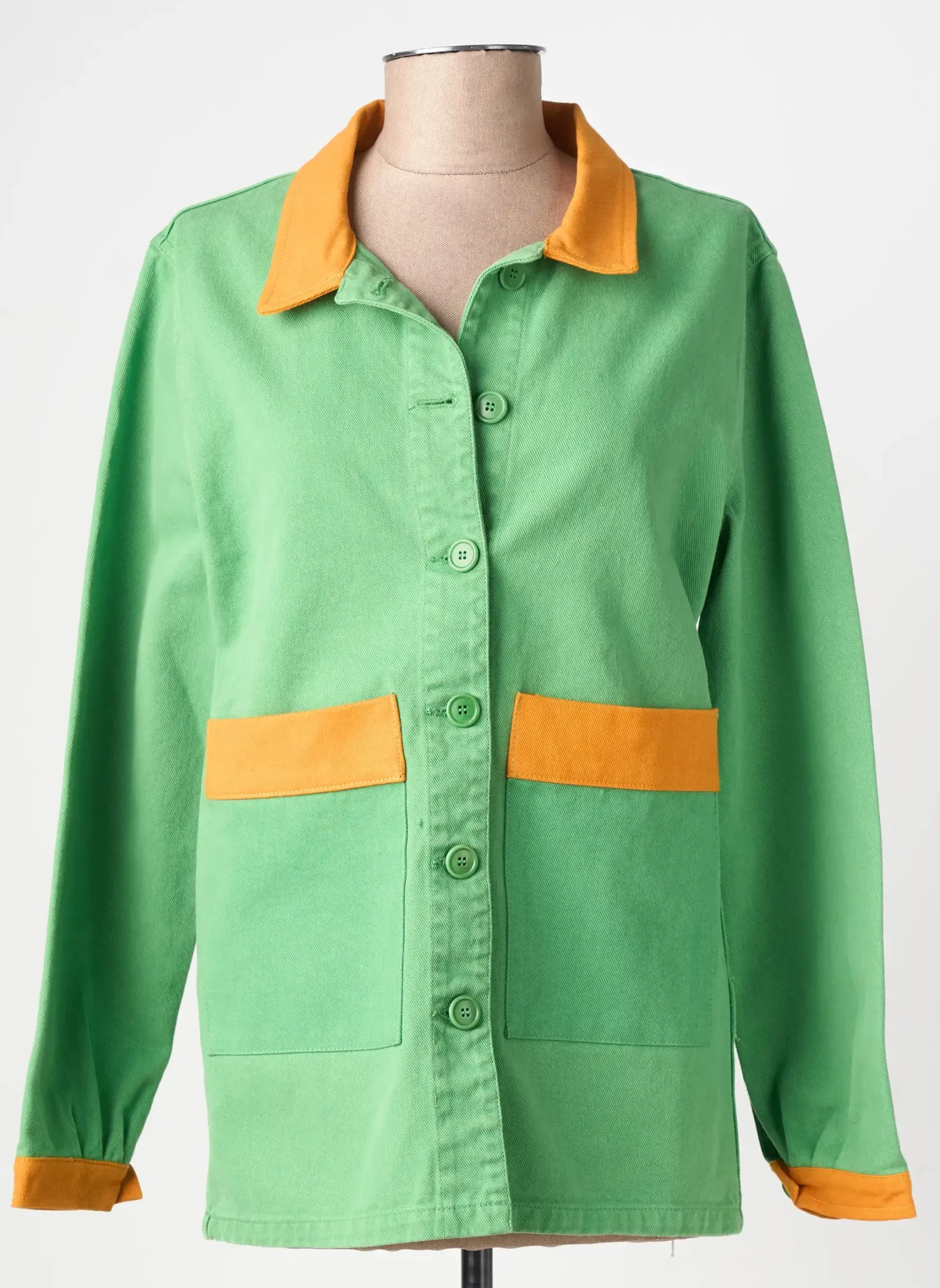 Veste Casual Graine Vert