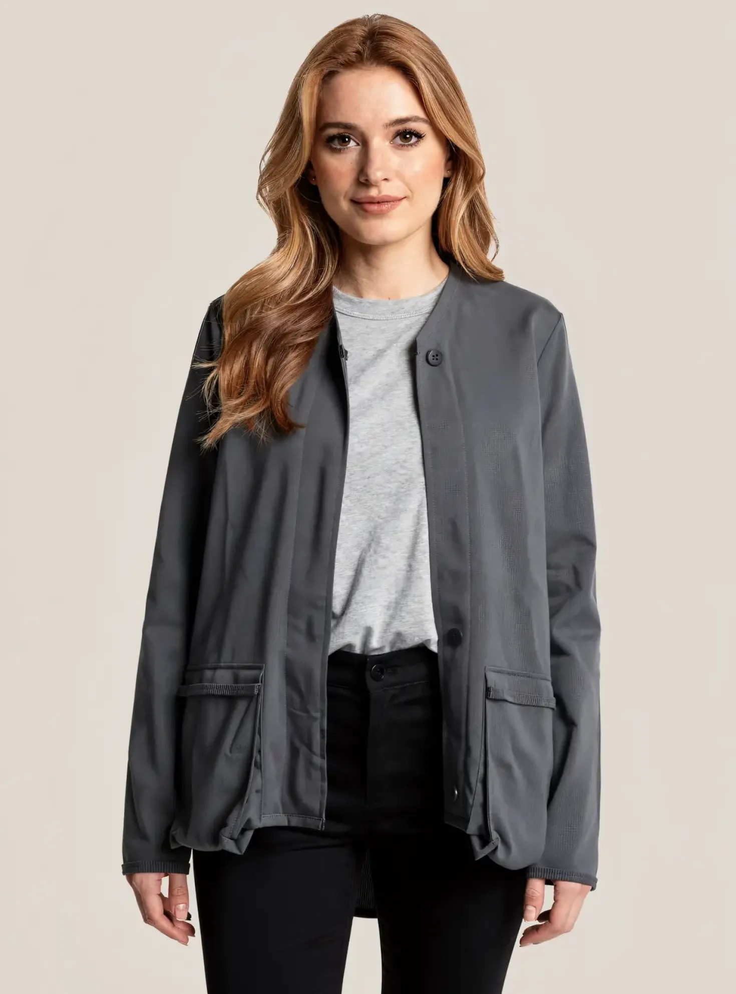 Veste Casual Kedziorek Gris