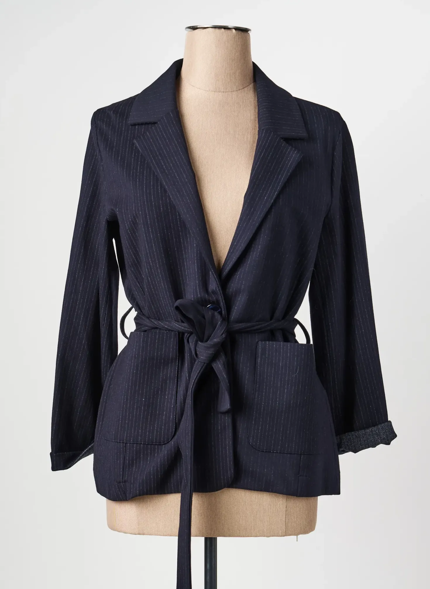 Veste Casual La Fee Maraboutee Bleu