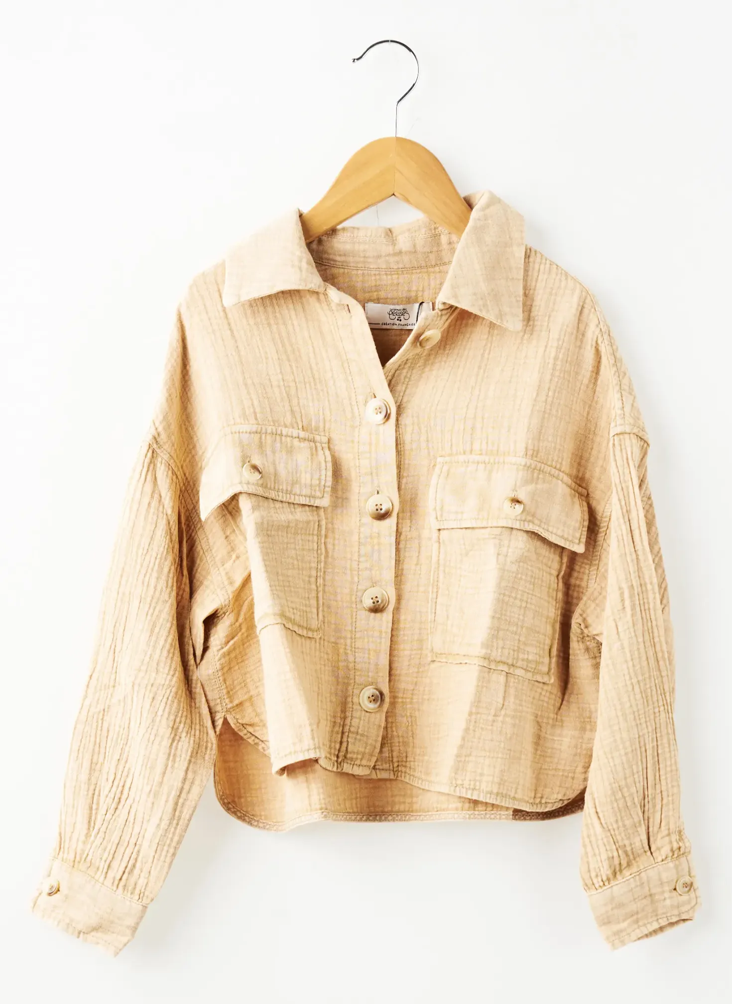 Veste Casual Le Temps Des Cerises Beige