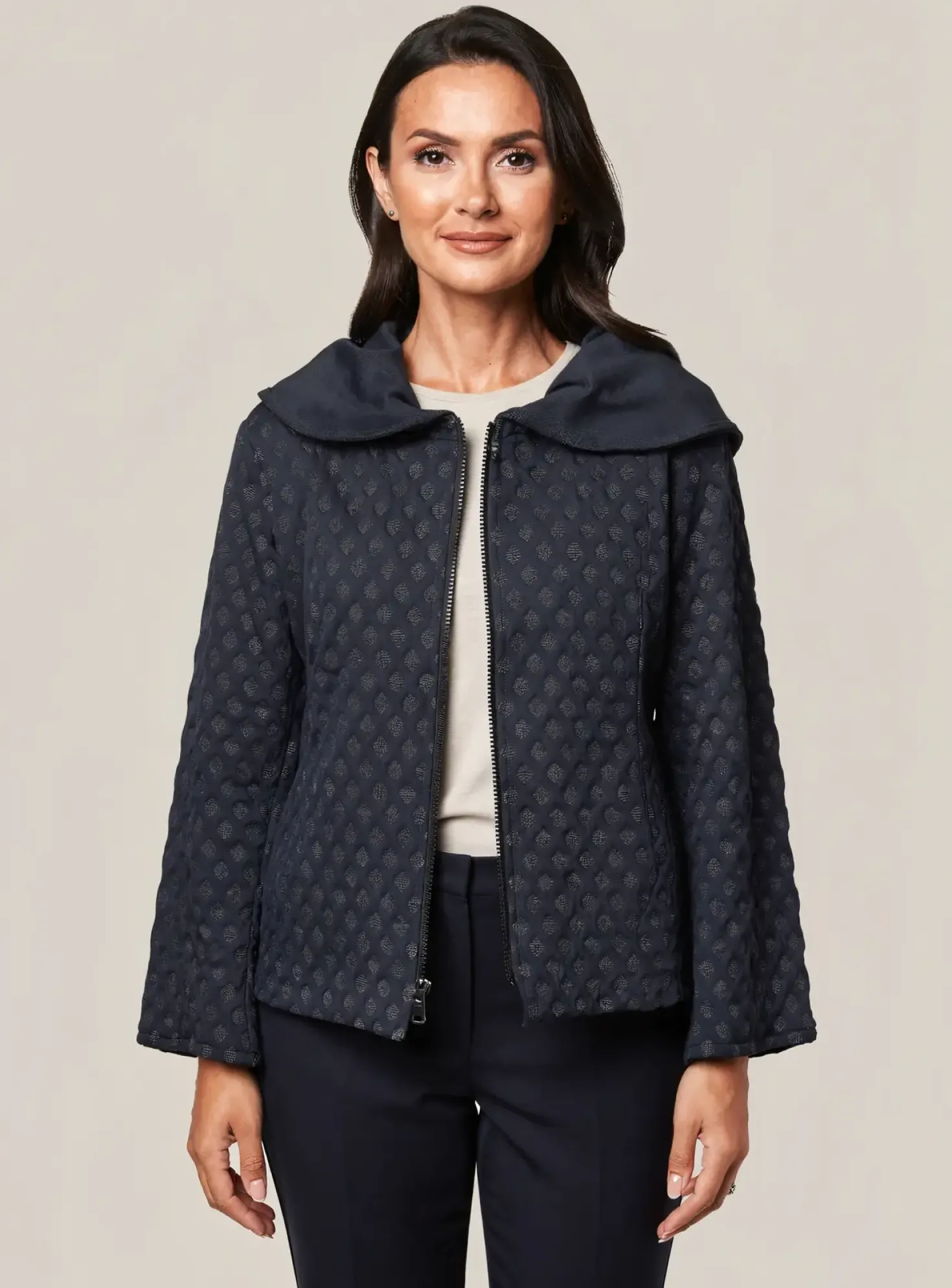 Veste Casual Lo! Les Filles Bleu