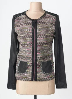 Veste Casual Lo! Les Filles Noir