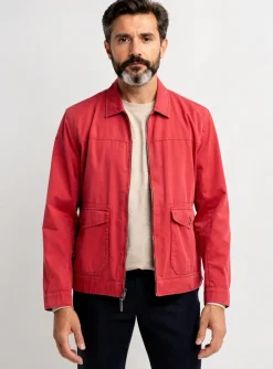 Veste Casual Peter Cofox Rouge
