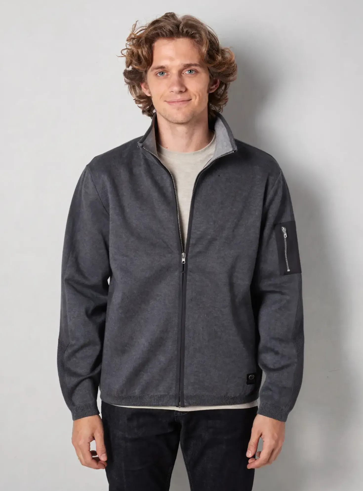Veste Casual Petrol Industries Gris