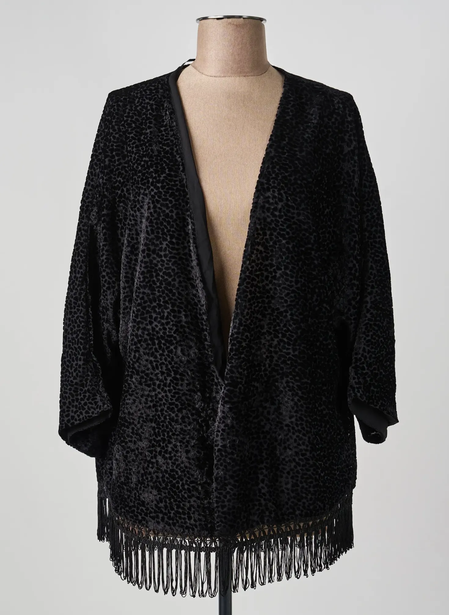 Veste Casual Phildar Noir