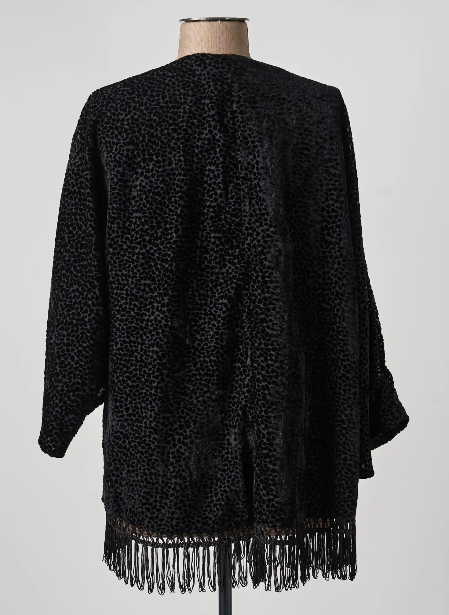Veste Casual Phildar Noir