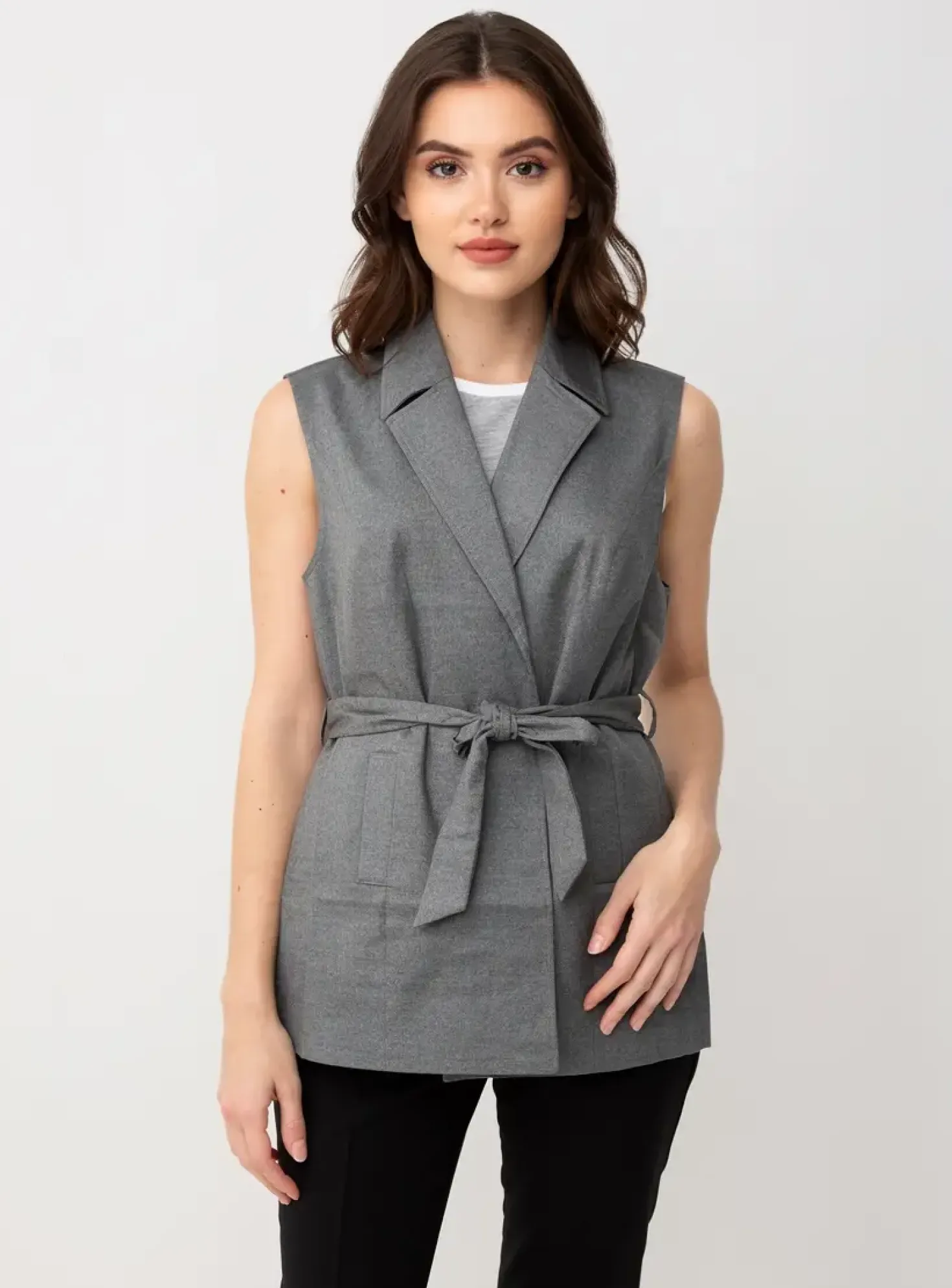 Veste Casual Sheego Gris