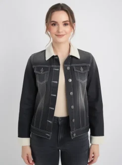 Veste Casual Sheego Noir