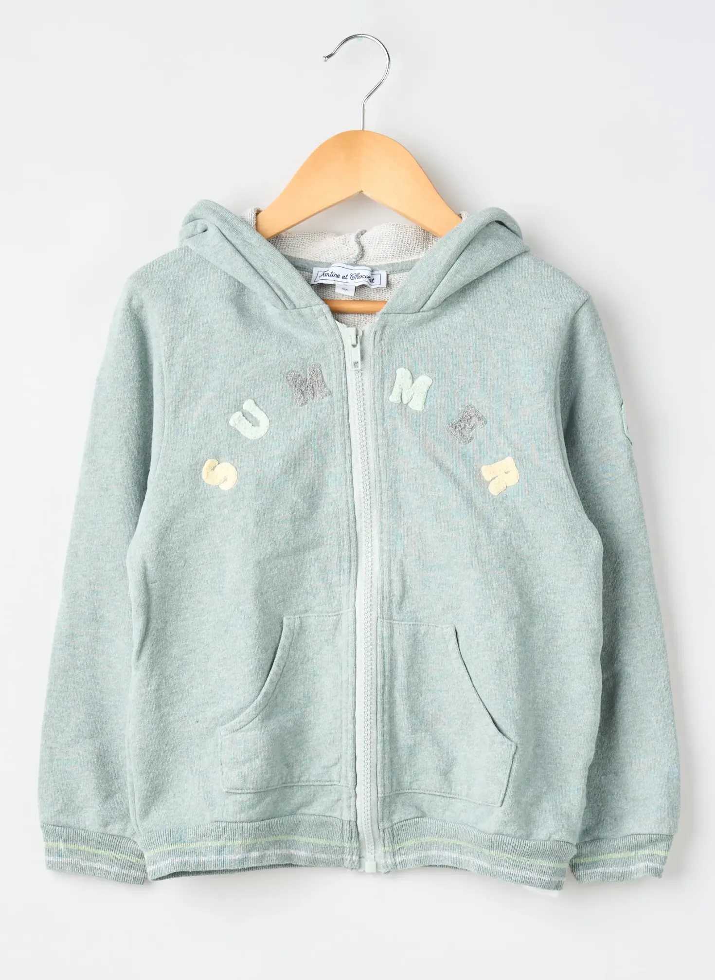 Veste Casual Tartine Et Chocolat Bleu