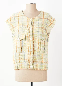 Veste Chic Garconne Vert