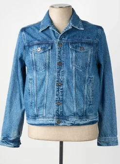Veste En Jean Delahaye Beige